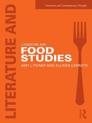 cover image of Literature and Food Studies